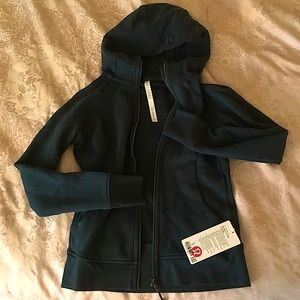 NWT Lululemon Scuba Full Zip Hoodie in Teal
